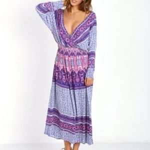 Free People Like A Lady maxi dress, EUC XS